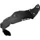 Purchase Top-Quality Passenger Side Front Fender Inner Panel - HO1249211 pa3