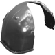 Purchase Top-Quality Passenger Side Front Fender Inner Panel - HY1249195 pa1