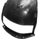 Purchase Top-Quality Passenger Side Front Fender Inner Panel - HY1249202 pa2