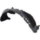 Purchase Top-Quality Passenger Side Front Fender Inner Panel - TO1249250C pa4