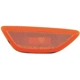 Purchase Top-Quality Passenger Side Front Signal Lamp Lens - MB2535100 pa1