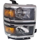 Purchase Top-Quality Passenger Side Headlamp Assembly Composite - GM2503410C pa4