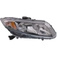 Purchase Top-Quality Passenger Side Headlamp Assembly Composite - HO2503150C pa12