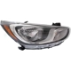 Purchase Top-Quality Passenger Side Headlamp Assembly Composite - HY2503163C pa7