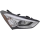 Purchase Top-Quality Passenger Side Headlamp Assembly Composite - HY2503179C pa3