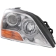 Purchase Top-Quality Passenger Side Headlamp Assembly Composite - KI2503126 pa7