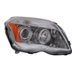 Purchase Top-Quality Passenger Side Headlamp Assembly Composite - MB2503188 pa4