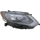 Purchase Top-Quality Passenger Side Headlamp Assembly Composite - NI2503254C pa1
