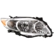Purchase Top-Quality Passenger Side Headlamp Assembly Composite - TO2503182 pa10