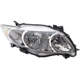 Purchase Top-Quality Passenger Side Headlamp Assembly Composite - TO2503182V pa2