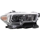 Purchase Top-Quality Passenger Side Headlamp Assembly Composite - TO2503244 pa1