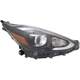 Purchase Top-Quality Passenger Side Headlamp Assembly Composite - TO2503259C pa1