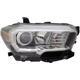 Purchase Top-Quality Passenger Side Headlamp Assembly Composite - TO2503266 pa2