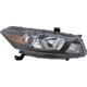 Purchase Top-Quality Passenger Side Headlamp Assembly Composite - HO2503135 pa1