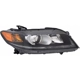 Purchase Top-Quality Passenger Side Headlamp Assembly Composite - HO2503157 pa1