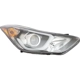 Purchase Top-Quality Passenger Side Headlamp Assembly Composite - HY2503188 pa1