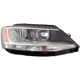 Purchase Top-Quality Passenger Side Headlamp Assembly Composite - VW2503146C pa2