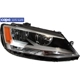 Purchase Top-Quality Passenger Side Headlamp Assembly Composite - VW2503146C pa5