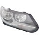 Purchase Top-Quality Various Manufacturers - VW2503152C - Passenger Side Headlamp Assembly Composite pa5