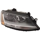 Purchase Top-Quality Passenger Side Headlamp Assembly Composite - VW2503168 pa2