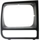 Purchase Top-Quality Passenger Side Headlamp Door by SHERMAN PARTS - 076-95BR pa1