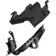 Purchase Top-Quality Passenger Side Headlight Bracket - AU2509101 pa1