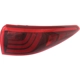 Purchase Top-Quality Passenger Side Outer Taillamp Assembly - KI2805133 pa3