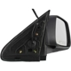 Purchase Top-Quality Various Manufacturers - CH1321246 - Passenger Side Outside Rear View Mirror pa3