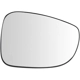 Purchase Top-Quality Passenger Side Outside Rear View Mirror Glass by SHERMAN PARTS - 190A-320GR pa1