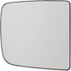 Purchase Top-Quality Passenger Side Outside Rear View Mirror Glass by SHERMAN PARTS - 332E-320GR pa1