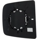 Purchase Top-Quality Passenger Side Outside Rear View Mirror Glass by SHERMAN PARTS - 332E-320GR pa3