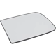 Purchase Top-Quality Passenger Side Outside Rear View Mirror Glass by SHERMAN PARTS - 332E-320GR pa4