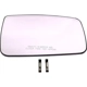 Purchase Top-Quality Passenger Side Outside Rear View Mirror Glass - CH1325116 pa4