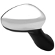 Purchase Top-Quality Passenger Side Outside Rear View Mirror by SHERMAN PARTS - 2065-300-2 pa1