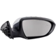 Purchase Top-Quality Passenger Side Outside Rear View Mirror by SHERMAN PARTS - 3246AO-300-2 pa1