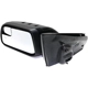 Purchase Top-Quality Passenger Side Outside Rear View Mirror by SHERMAN PARTS - 411A-300R pa1