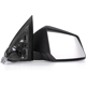Purchase Top-Quality Passenger Side Outside Rear View Mirror by SHERMAN PARTS - 615-320R pa1