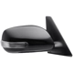 Purchase Top-Quality Passenger Side Outside Rear View Mirror by SHERMAN PARTS - 6609-320-2 pa1