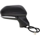 Purchase Top-Quality Passenger Side Outside Rear View Mirror by SHERMAN PARTS - 8154-320D-2 pa1