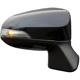 Purchase Top-Quality Passenger Side Outside Rear View Mirror - TO1321330BKOE pa1