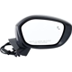 Purchase Top-Quality Passenger Side Outside Rear View Mirror - HO1321351 pa2