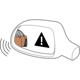 Purchase Top-Quality Passenger Side Outside Rear View Mirror - VW1321175 pa2