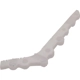 Purchase Top-Quality Passenger Side Rear Bumper Cover Support by SHERMAN PARTS - 1614-89SQ-2 pa2