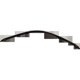 Purchase Top-Quality Passenger Side Rear Bumper Molding - HO1147103 pa1