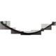 Purchase Top-Quality Passenger Side Rear Bumper Molding - HO1147103C pa5