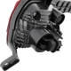 Purchase Top-Quality Passenger Side Rear Fog Lamp Assembly - KI2893104C pa5