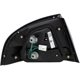 Purchase Top-Quality Passenger Side Taillamp Assembly by EAGLE EYES LIGHTS - DS555-B000R pa2