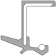 Purchase Top-Quality Pinion Seal by NATIONAL OIL SEALS - 710734 pa3