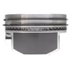 Purchase Top-Quality MAHLE ORIGINAL - 2243547WR040 - Flat Top Piston with Rings pa2