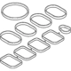 Purchase Top-Quality Plenum Gasket Set by ELRING - DAS ORIGINAL - 689.940 pa1